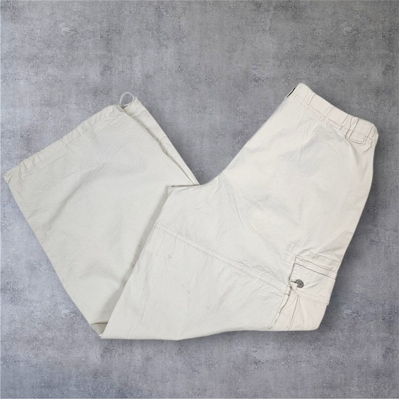Madden NYC Cargo Pants Wide Leg Drawstring Casual Baggy‎ Size XL K53 - Picture 1 of 9